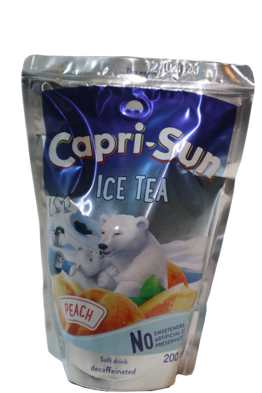 Capri Sun Ice Tea Peach Juice