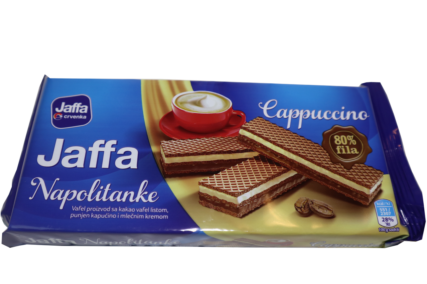 Jaffa Wafer Biscuit Cappuccino Flavour