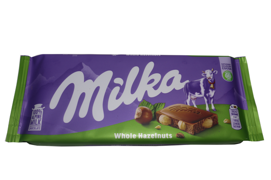 Milka Whole Hazelnuts